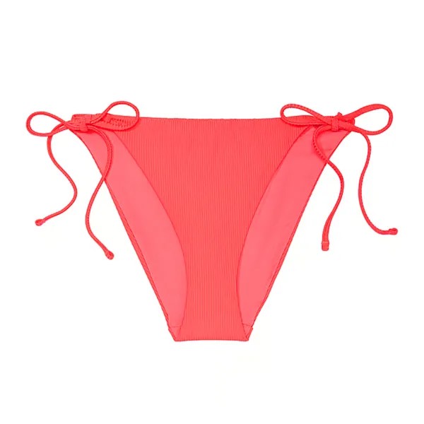 Плавки бикини Victoria's Secret Swim Mix & Match String Rib, коралловый