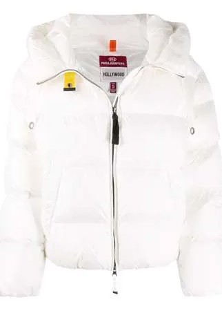 Parajumpers пуховик с нашивкой-логотипом