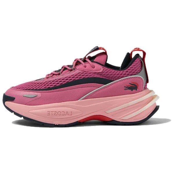 Кроссовки LACOSTE Odyssa Lifestyle Shoes Women's Low-top Pink, розовый