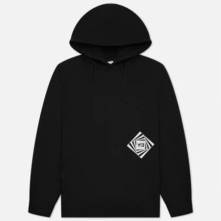 Мужская толстовка Y-3 Chapter 1 Optimistic Illusions Hoodie, цвет чёрный, размер S