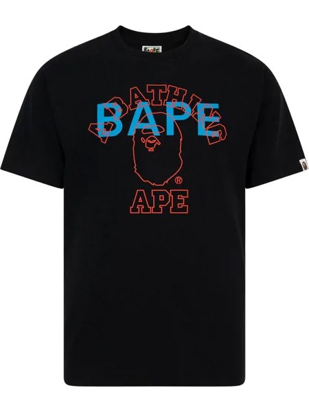 A BATHING APE® футболка Foam College Bape