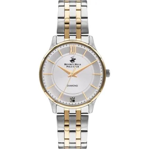 Наручные часы Beverly Hills Polo Club Наручные часы Beverly Hills Polo Club BP3309X.230, серебряный, золотой