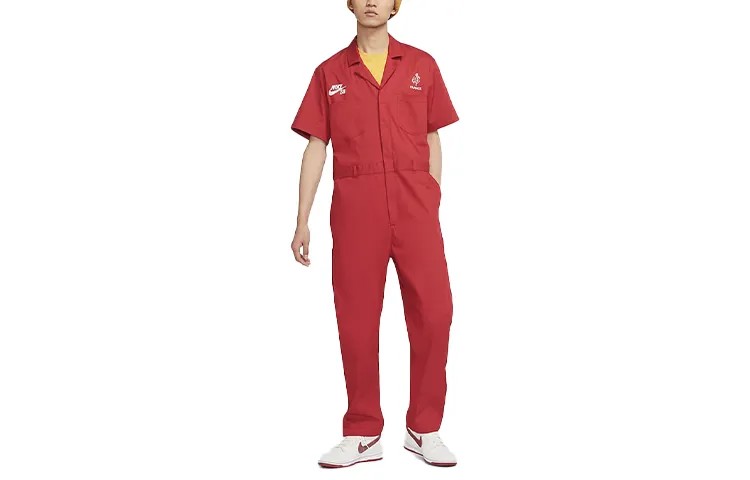 Мужской комбинезон Nike, цвет Campus Red