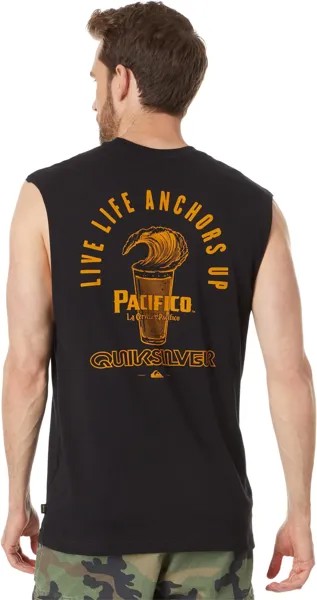 Майка Pacifico Straight Shooter Muscle Tank Quiksilver, черный