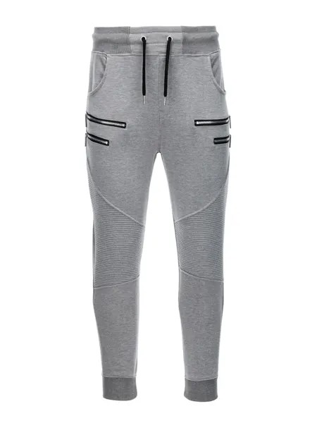 Зауженные брюки Ombre P900, пестрый серый