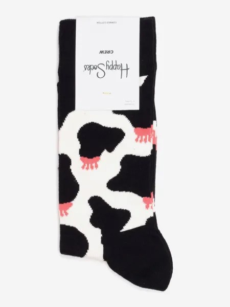 Носки с рисунками Happy Socks - Cowzy, Черный