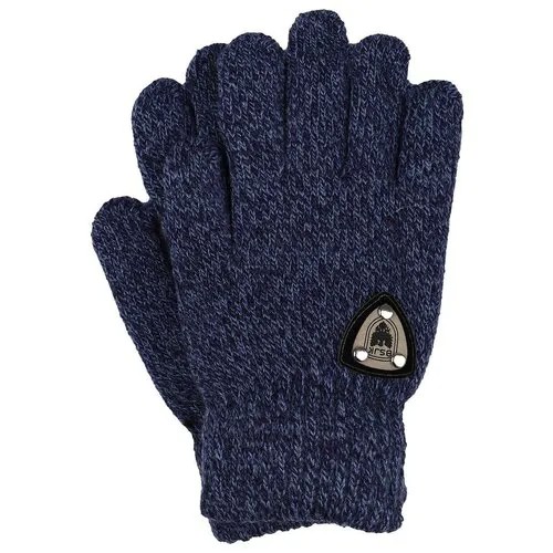 Перчатки L'addobbo демисезонные, размер 6-8, синий