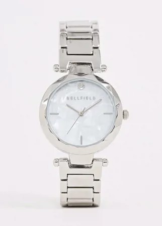Женские наручные часы серебристого цвета Bellfield-Серебряный