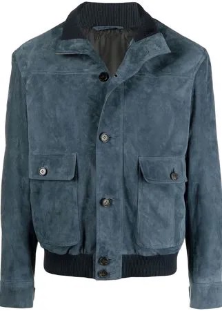 Brioni бомбер с высоким воротником