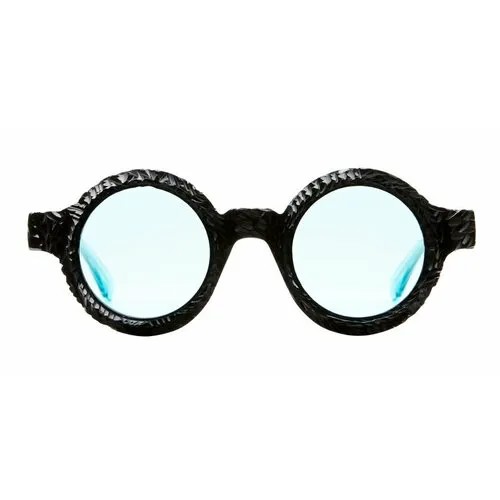 Солнцезащитные очки Kuboraum, черный, голубой