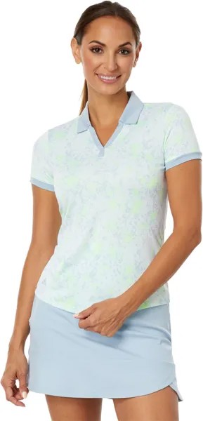 Рубашка Adidas Jacquard Polo Shirt, цвет White 1