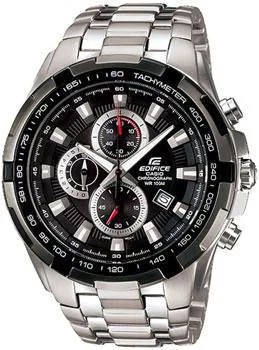 Японские наручные  мужские часы Casio EF-539D-1A. Коллекция Edifice