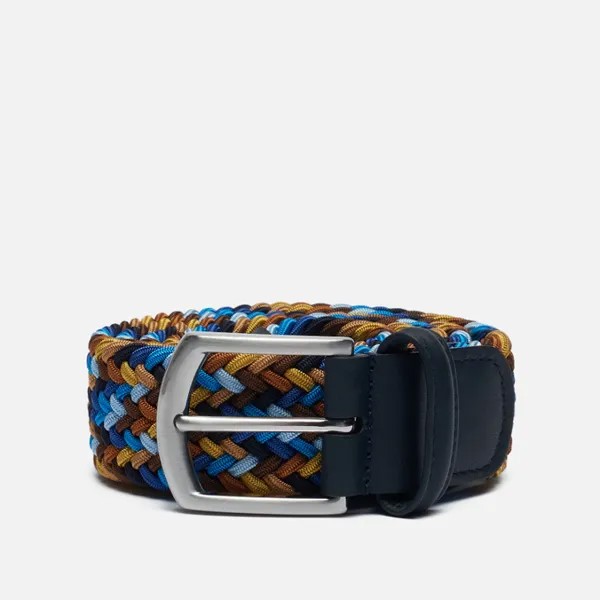 Ремень унисекс ANDERSON'S Classic Multi Colour Elastic Woven коричневый 100 см