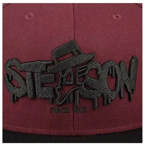 Бейсболка с прямым козырьком STETSON 7785101 BASEBALL CAP TOOTHPICK REBEL, размер ONE