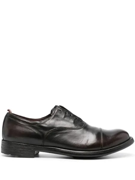 Officine Creative кожаные мокасины, коричневый