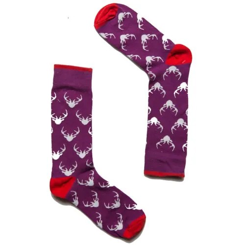 Носки Sammy ICON Dear deer, размер 40-46, violet