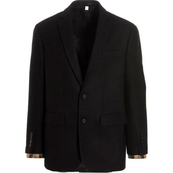 Деловой костюм мужской черный Burberry, черный