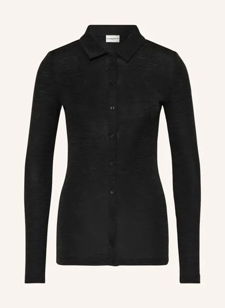 Блузка-рубашка из джерси Claudie Pierlot, серый
