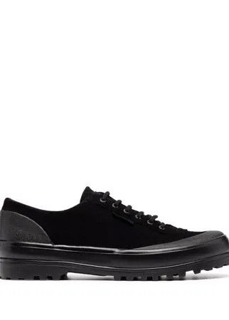 Superga кроссовки со вставками