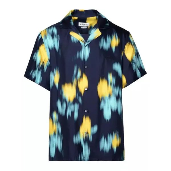Футболка ed silk shirt Lanvin, мультиколор