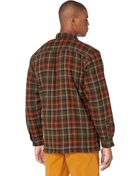 Куртка Wolverine Marshall Shirt Jacket, цвет Mahogany Plaid