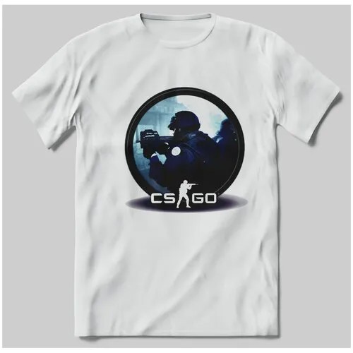 Футболка с принтом CS logo 3