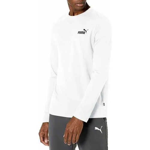 Лонгслив PUMA, размер 6XL, белый