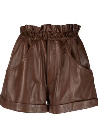 Forte Dei Marmi Couture расклешенные шорты с присборенной талией