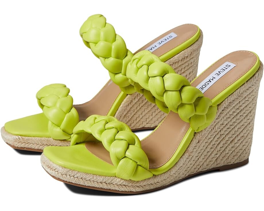 Туфли Steve Madden Mirabelle Wedge Sandal, цвет Citron