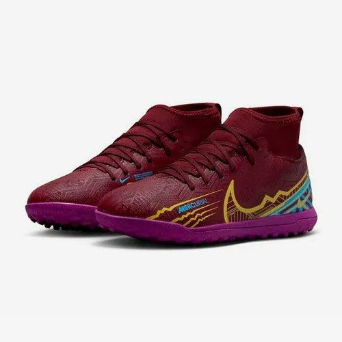 Шиповки  NIKE, размер 2Y, бордовый