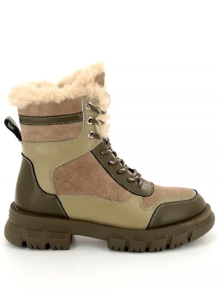 Ботинки Madella женские зимние, размер 36, цвет зеленый, артикул XHF-RW22E304-0603-SW