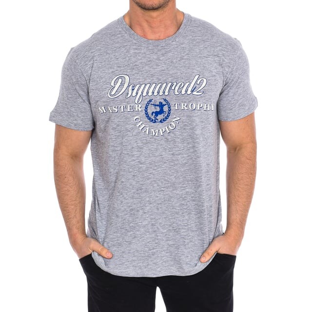 Мужская футболка с коротким рукавом s71gd1335 s22146 Dsquared2, серый