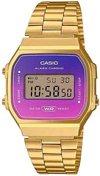 Японские наручные  мужские часы Casio A168WERG-2AEF. Коллекция Vintage