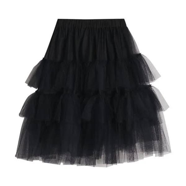 Юбка Simone Rocha Elasticated Classic Tutu 'Black', черный