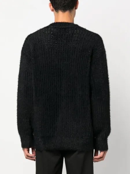 Missoni фактурный кардиган с V-образным вырезом, черный