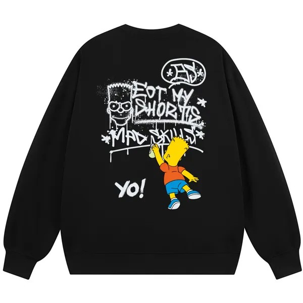 The Simpsons Толстовка унисекс «Симпсоны», Хаки