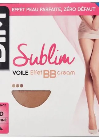 Колготки DIM Sublim Voile Effet BB cream 16 den, размер 1, beige eclat (бежевый)