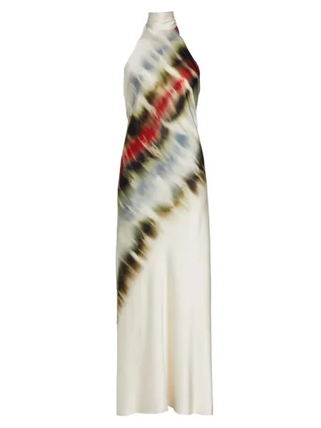 Красивое платье Sheryll с открытой спиной Silvia Tcherassi, разноцветный