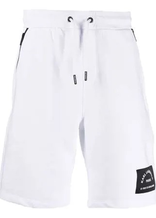 Karl Lagerfeld спортивные шорты с нашивкой-логотипом