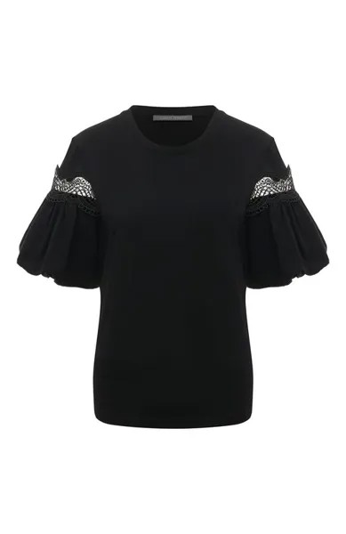 Хлопковая футболка Alberta Ferretti