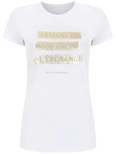Armani Exchange футболка узкого кроя
