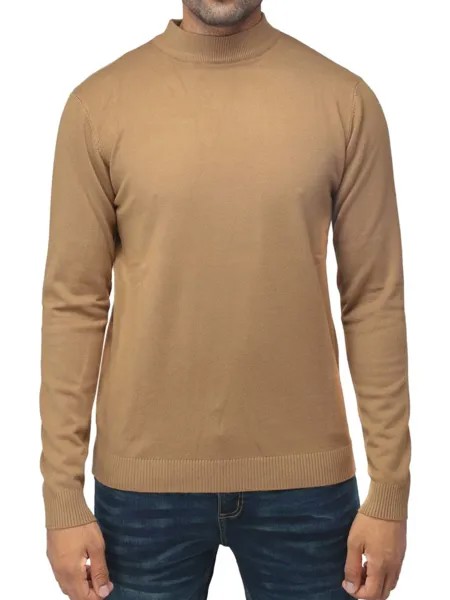 Однотонный свитер с воротником-стойкой X Ray, цвет British Khaki
