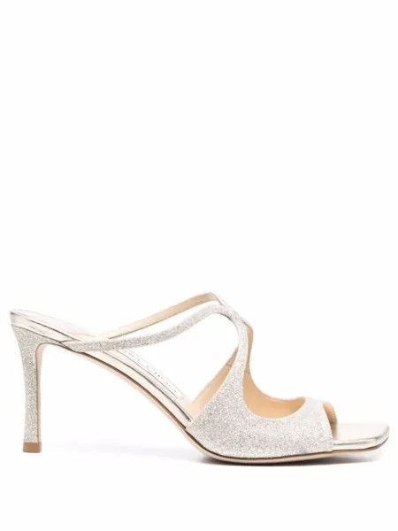 Jimmy Choo босоножки Anise 75, золотистый