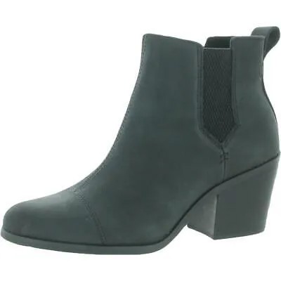 Женские ботильоны Toms Everly Nubuck без застежки с круглым носком Туфли BHFO 4704