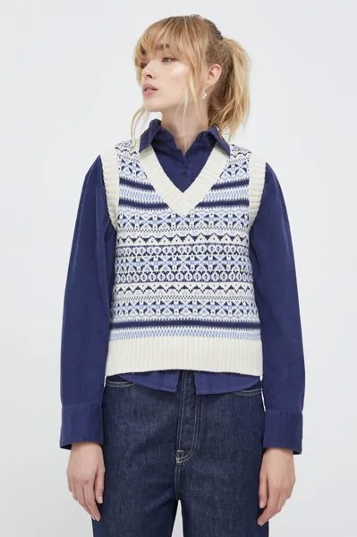 Жилет с добавлением шерсти Levi's, синий