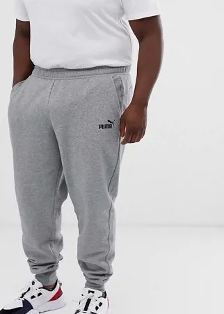 Серые джоггеры скинни Puma - PLUS Essentials-Серый