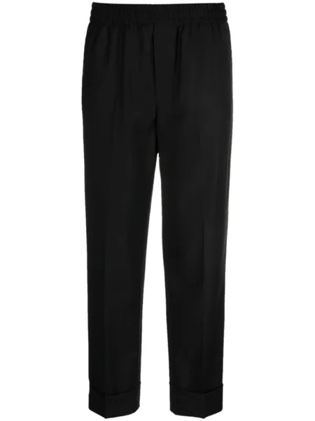 Filippa K шерстяные брюки свободного кроя, черный