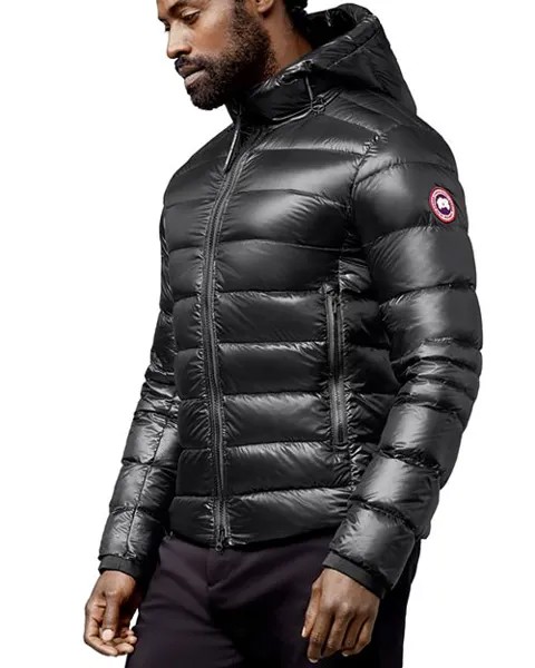 Парка Crofton на пуху с капюшоном Canada Goose, цвет Black