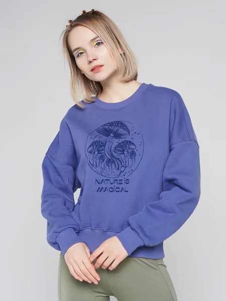 Свитшот женский ТВОЕ 88422 голубой XL
