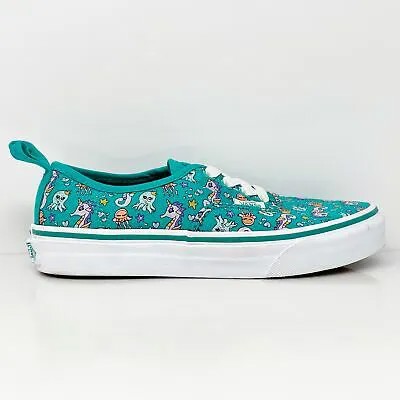 Vans Girls Off The Wall 751505 Зеленые повседневные кроссовки, размер 3
